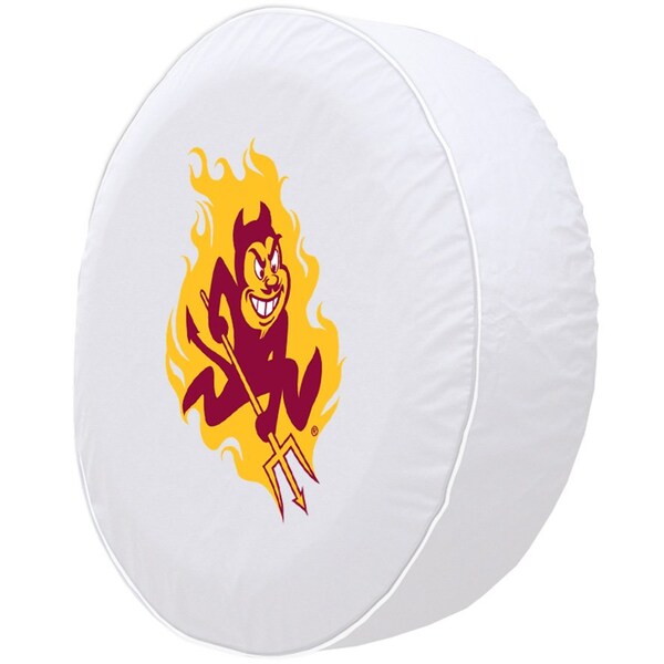 31 1/4 X 12 Arizona State Tire Cover With Sparky Logo